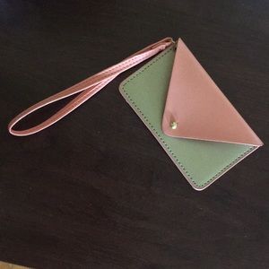 Small money and card wristlet